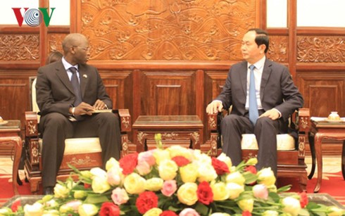 Staatspräsident Tran Dai Quang empfängt Direktor der Weltbank in Vietnam - ảnh 1